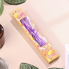 Свечи для торта витые «Серпантин» 6 шт., коктейльные, фиолетовые - Фото 5