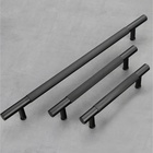 Ручка-рейлинг CAPPIO, d=12 мм, м/о 96 мм, цвет чёрный - фото 804822877