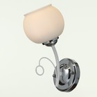 Бра 2452/1 E27 40Вт бело-хромовый - фото 49065625