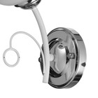 Бра 2452/1 E27 40Вт бело-хромовый - фото 49065629