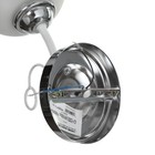 Бра 2452/1 E27 40Вт бело-хромовый - фото 49065630