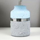 Настольная лампа 16838/1BL E14 40Вт серо-голубой 20х20х34 см RISALUX - фото 21576960