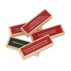 Дженга падающая башня «Башня против стульев» с фантами, 54 бруска, 18 стульев, 12+ - Фото 3