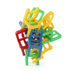 Дженга падающая башня «Башня против стульев» с фантами, 54 бруска, 18 стульев, 12+ - Фото 4