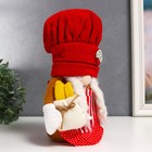 Кукла интерьерная "Бабуля в поварском колпаке" 25х7,5х9 см - фото 21577095