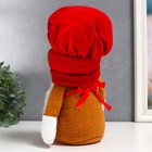 Кукла интерьерная "Бабуля в поварском колпаке" 25х7,5х9 см - фото 21577097