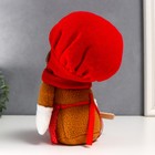 Кукла интерьерная "Гном в поварском колпаке" 25х7,5х10 см - фото 21577103