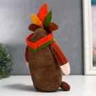 Кукла интерьерная "Гном-индеец" 25х7х9 см 7509632