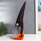 Кукла интерьерная "Гном с пауком в колпаке в горох" 40х9х7 см - фото 21577117