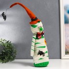 Кукла интерьерная "Мумия в колпаке с летучей мышью" 40х10 см - фото 21577131