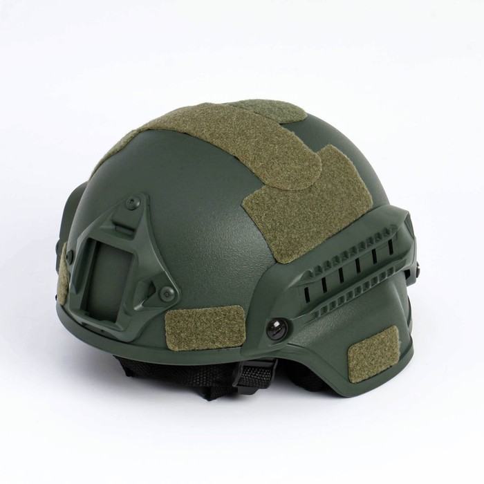 Шлем защитный "Storm tactic", зеленый, пластик - фото 1885368916