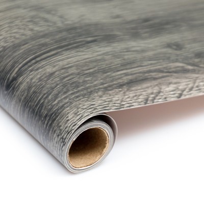 Пленка самоклеящаяся TAKE IT EASY «Паркет черный», рулон, 0.45×2 м