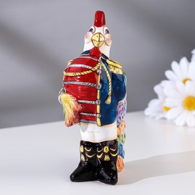 

Сувенир "Петя Великолепный", ярославская майолика, h=13 см