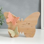 Сувенир керамика, дерево "Бабочка с маленькими бабочками" 15,9х5,3х21 см - фото 9710210