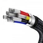 Кабель Baseus Cafule CATJK-D01, Type-C - Type-C, 5 А, 100 Вт, Power Delivery, 2 м, черный - фото 51801520 Кабель Baseus Cafule CATJK-D01, Type-C - Type-C, 5 А, 100 Вт, Power Delivery, 2 м, черный - фото 51801520