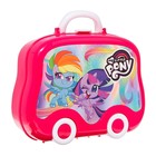 Игровой набор парикмахера «Студия красоты», My little pony, в чемодане - Фото 6