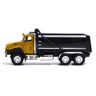 Грузовик металлический «Самосвал», инерция, открываются двери, свет и звук - Фото 2