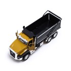 Грузовик металлический «Самосвал», инерция, открываются двери, свет и звук - Фото 5