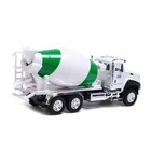 Грузовик металлический «Бетон», инерция, открываются двери, свет и звук 7422069