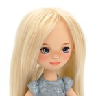 Мягкая кукла Mia «В голубом платье», 32 см - фото 3985633
