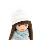 Мягкая кукла Sophie «В белой шубке», 32 см - фото 3985639