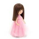 Мягкая кукла Sophie «В розовом платье с розочками», 32 см - фото 6594864