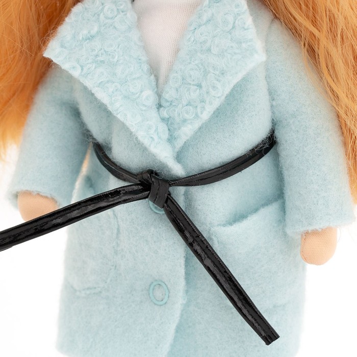 Мягкая кукла Sunny «В пальто мятного цвета», 32 см - фото 1905988395