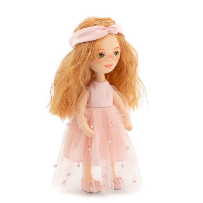 Мягкая кукла Sunny «В светло-розовом платье», 32 см - фото 1905988399