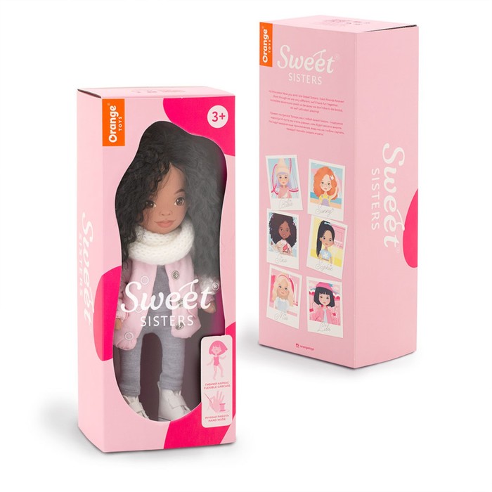Мягкая кукла «Tina в розовой куртке», 32 см - фото 1905988405
