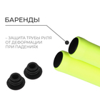 Грипсы Dream Bike, 130 мм, силиконовые, посадочный диаметр 22.2 мм, жёлтые 7351069 - фото 708050