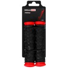 Грипсы Dream Bike, 125 мм, чёрно-красные - фото 42250383