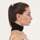 Турмалиновая накладка на шею, 5 магнитов, на липучке, чёрная - Фото 4