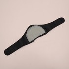 Турмалиновая накладка на шею, 5 магнитов, на липучке, чёрная - Фото 7