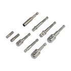 Набор адаптеров для бит и торцевых головок ТУНДРА, 1/4" 3/8" 1/2", 25 - 70 мм, 9 шт. - Фото 1