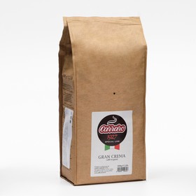

Кофе в зёрнах Carraro Gran Crema, в/у, 1 кг