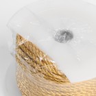 Нить для плетения, d = 1 мм, 25 ± 1 м, цвет золотой, УЦЕНКА 7863178