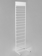 Стойка для лент, тесьмы напольная 50×205, 15 ярусов, белая - Фото 2