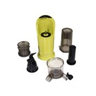 Соковыжималка Oursson JM4600/GA, шнековая, 150 Вт, 0.5/0.5 л, 70 об/мин, чёрно-зелёная - фото 51335151