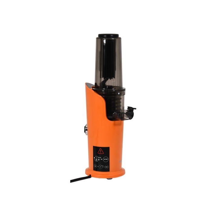 Соковыжималка Oursson JM4600/OR, шнековая, 150 Вт, 0.5/0.5 л, 70 об/мин, чёрно-оранжевая - фото 51335155