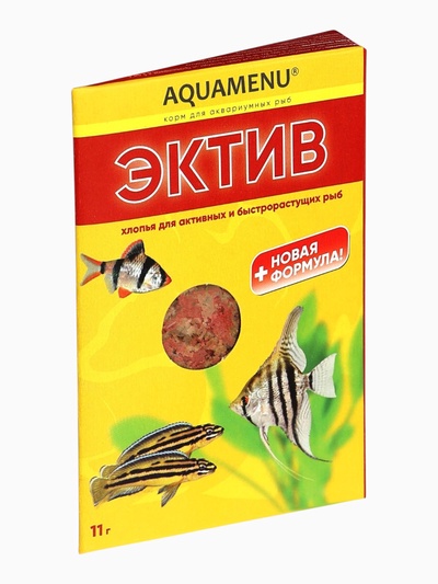 Корм для рыб АКВА МЕНЮ «Эктив», 11 г