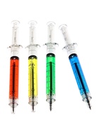 УЦЕНКА Ручка-прикол Calligrata «Шприц с жидкостью», чёрный стержень, шариковая, МИКС - Фото 6