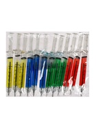 УЦЕНКА Ручка-прикол Calligrata «Шприц с жидкостью», чёрный стержень, шариковая, МИКС - Фото 7