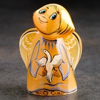 Сувенир "Ангел с голубем", селенит - фото 318865934