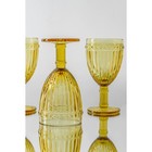 Набор бокалов из стекла Magistro «Босфор», 250 мл, 6 шт, цвет жёлтый - Фото 6