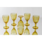 Набор бокалов из стекла Magistro «Босфор», 250 мл, 6 шт, цвет жёлтый - Фото 7