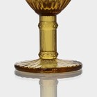 Набор бокалов из стекла Magistro «Босфор», 250 мл, 6 шт, цвет жёлтый - Фото 3