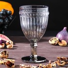 Набор бокалов из стекла Magistro «Босфор», 250 мл, 6 шт, цвет градиент серебро - Фото 2