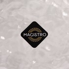 Салатник стеклянный Magistro «Вулкан», 700 мл, 17×16,5×7,5 см - Фото 5