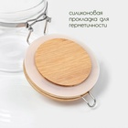 Банка для хранения BellaTenero «Эко», 650 мл, 10×11 см, с бугельным замком, стекло, прозрачная - Фото 11