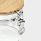 Банка для хранения BellaTenero «Эко», 650 мл, 10×11 см, с бугельным замком, стекло, прозрачная - Фото 8